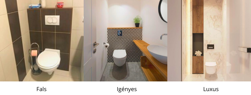 kiállások 3 WC-ben
